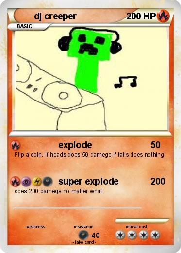 Pokemon dj creeper
