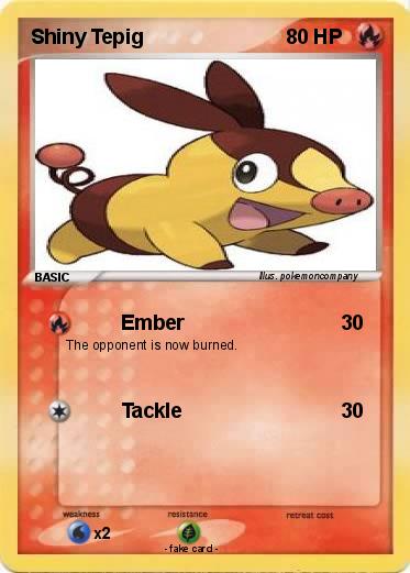 Pokemon Shiny Tepig