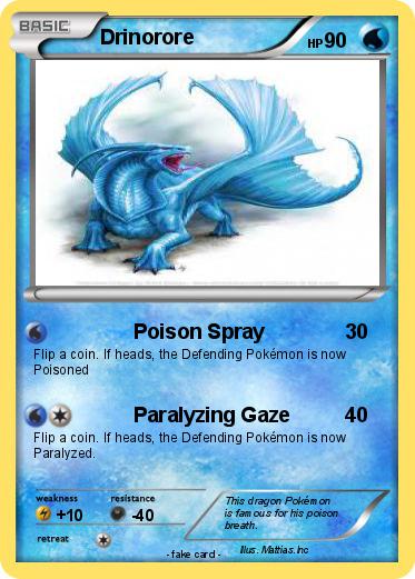 Pokemon Drinorore
