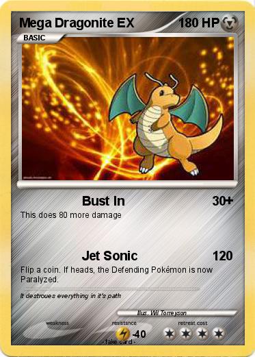 Pokemon Mega Dragonite EX