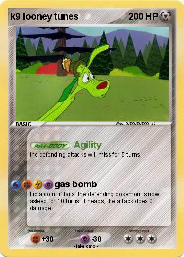 Pokemon k9 looney tunes