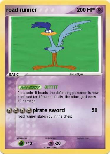 Pokemon road runner