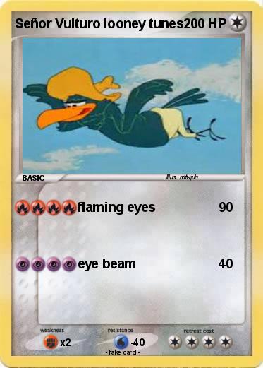 Pokemon Señor Vulturo looney tunes