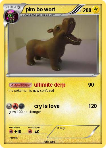 Pokemon pim bo wort