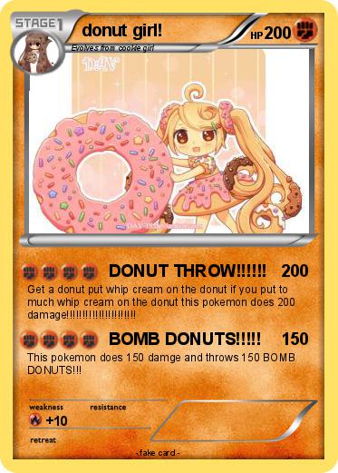 Pokemon donut girl!