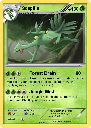 Pokemon Sceptile