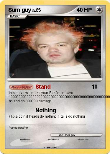 Pokemon Sum guy