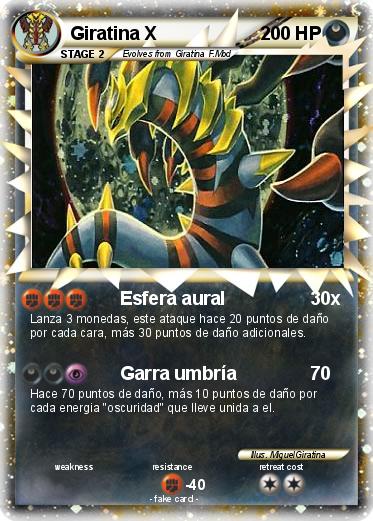 Pokemon Giratina X