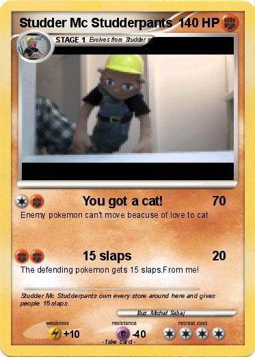 Pokemon Studder Mc Studderpants