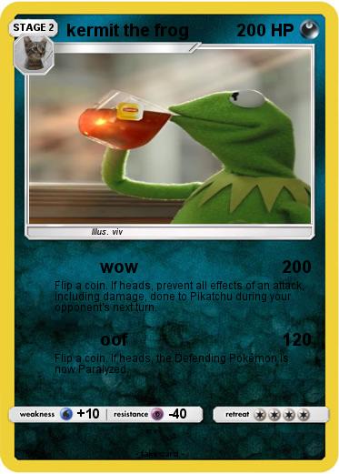 Pokemon kermit the frog