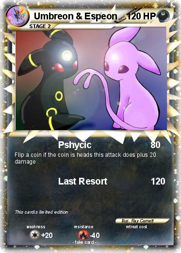 Pokemon Umbreon & Espeon