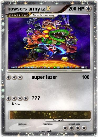 Pokemon bowsers army