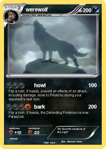Pokemon werewolf