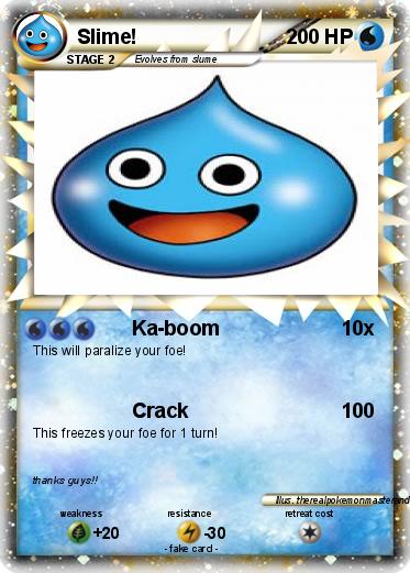Pokemon Slime!