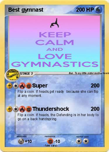 Pokemon Best gymnast