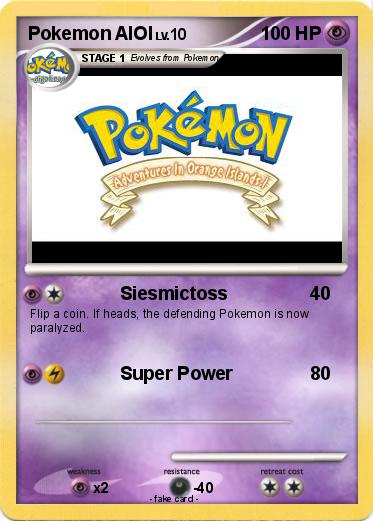 Pokemon Pokemon AIOI