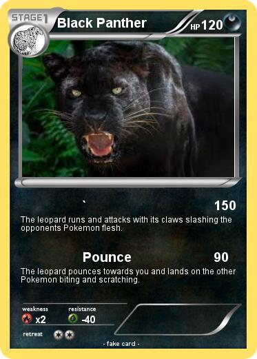 Pokemon Black Panther