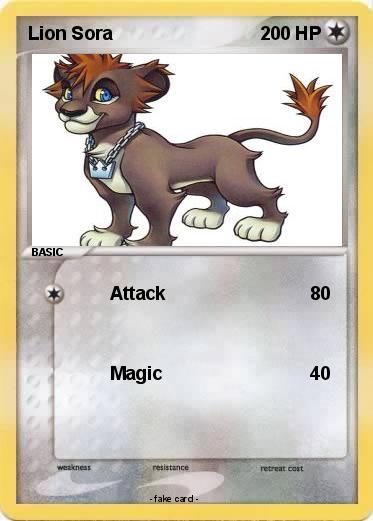 Pokemon Lion Sora