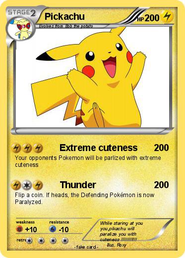 Pokemon Pickachu