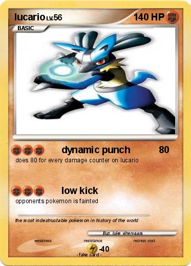 Pokemon lucario