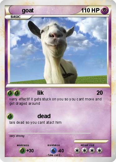 Pokemon goat