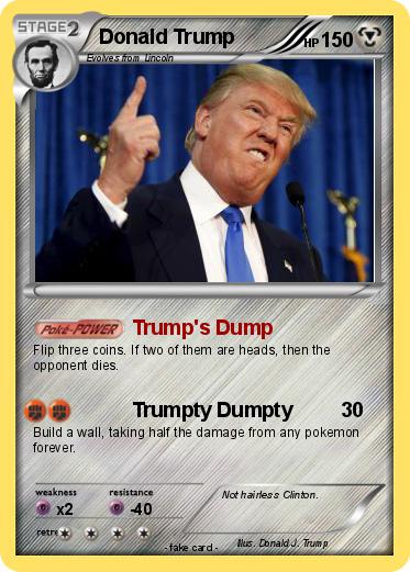 Pokemon Donald Trump