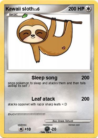 Pokemon Kawaii sloth