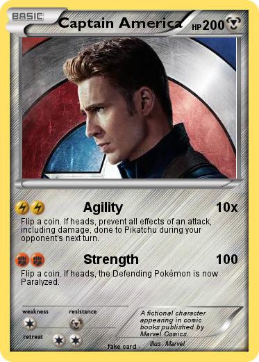 Pokemon Captain America