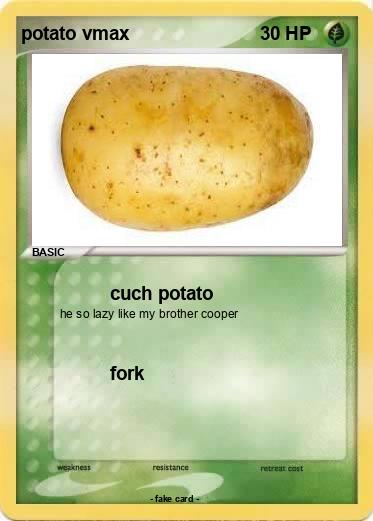 Pokemon potato vmax