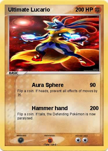 Pokemon Ultimate Lucario