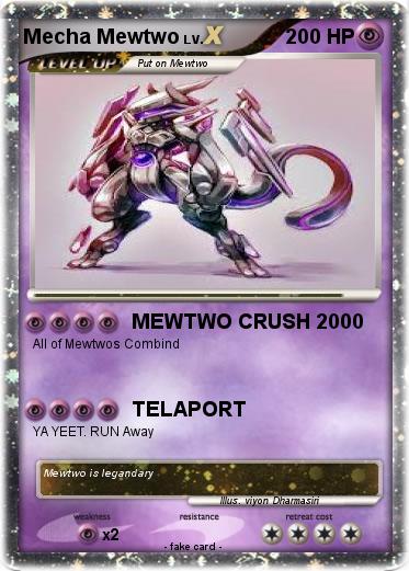 Pokemon Mecha Mewtwo