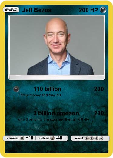 Pokemon Jeff Bezos
