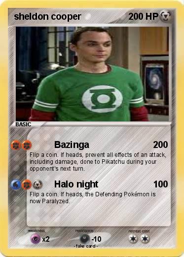 Pokemon sheldon cooper