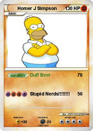 Pokemon Homer J Simpson