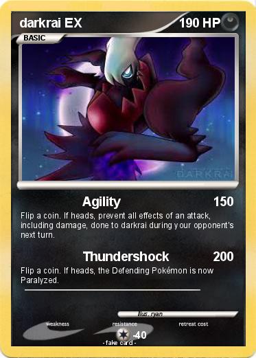 Pokemon darkrai EX