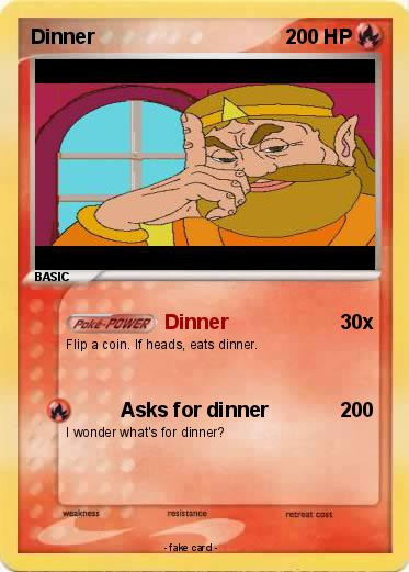Pokemon Dinner