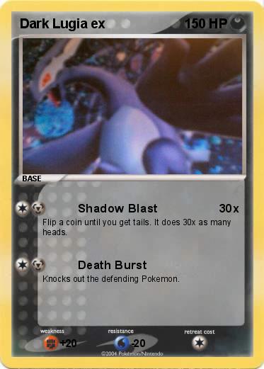 Pokemon Dark Lugia ex