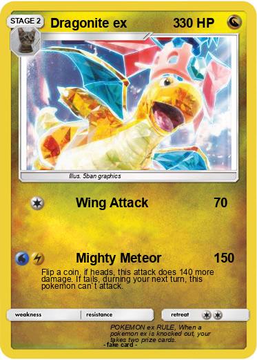 Pokemon Dragonite ex             3