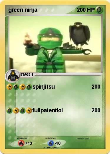 Pokemon green ninja