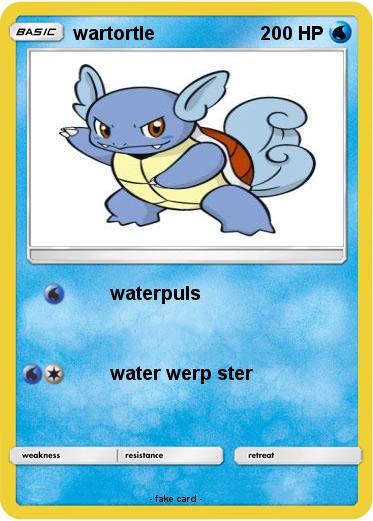 Pokemon wartortle
