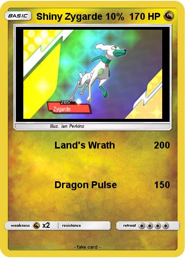 Pokemon Shiny Zygarde 10%
