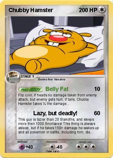 Pokemon Chubby Hamster