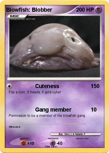 Pokemon Blowfish: Blobber