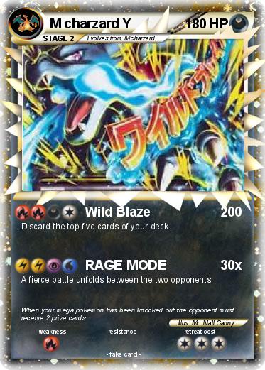 Pokemon M charzard Y