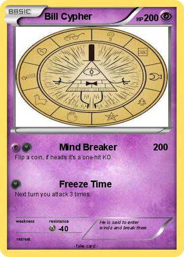 Pokemon Bill Cypher