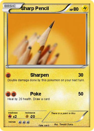 Pokemon Sharp Pencil