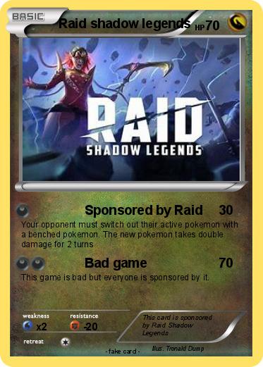 Pokemon Raid shadow legends