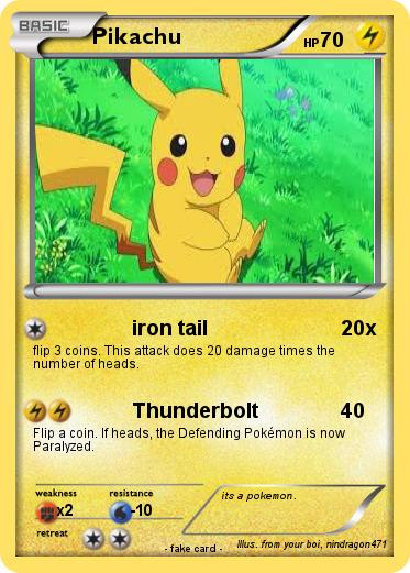 Pokemon Pikachu
