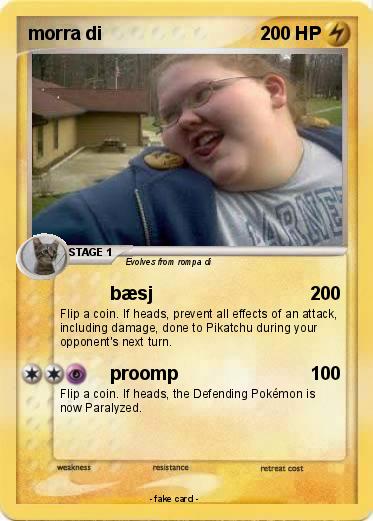 Pokemon morra di