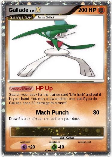 Pokemon Gallade